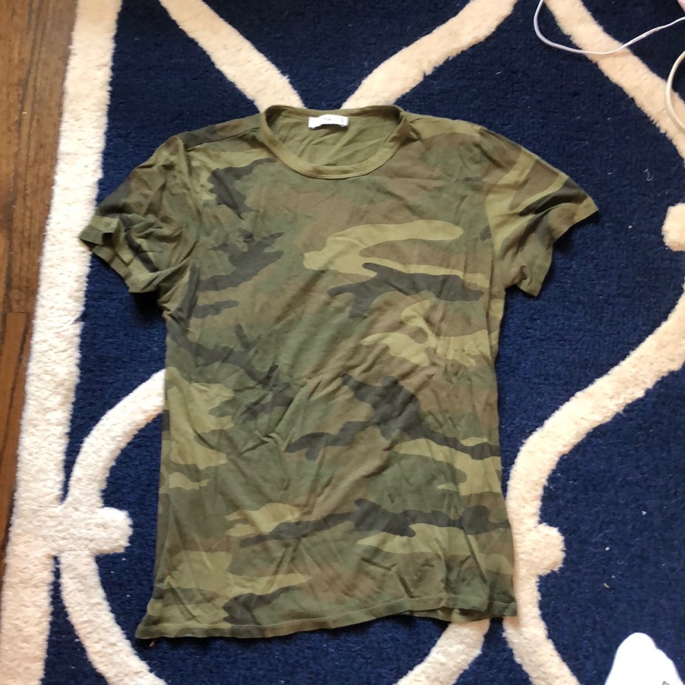 Camo print T-shirt